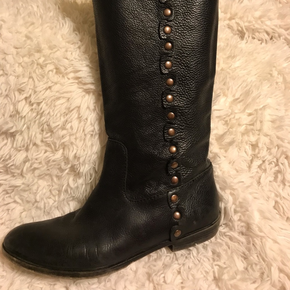 Nine West Studded leather Boots 7.5